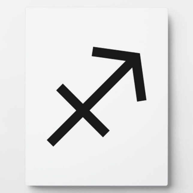 Plaque Photo Sagittaire (Devant)