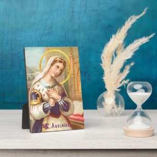 Plaque Photo Saint-Adélaïde, impératrice romaine (LT 03) 5"x7"