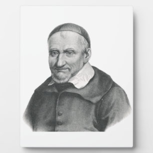 Plaque Photo Saint Vincent de Paul Miséricorde Douce Art