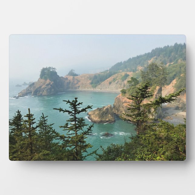 Plaque Photo Samuel H. Boardman, Côte de l'Oregon (Devant)