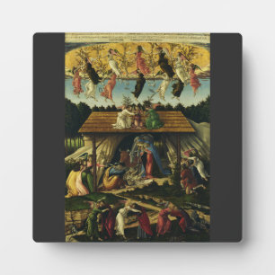 Plaque Photo Sandro Botticelli - La Nativité mystique – Beaux-a