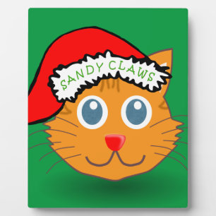 Plaque Photo Sandy Claws