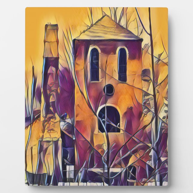 PLAQUE PHOTO SCARY SPOOKY (Devant)