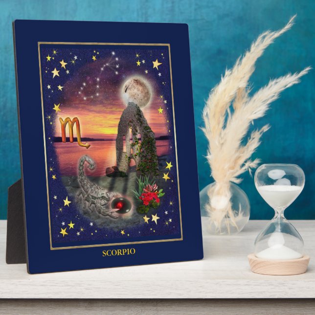 Plaque Photo Scorpio (Côté)