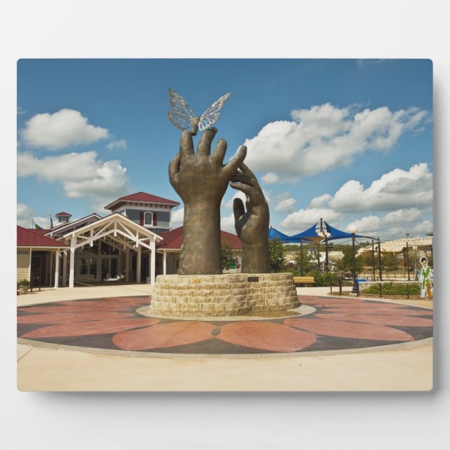 Plaque Photo Sculpture Taking Flight (Devant)
