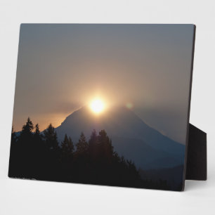 Plaque Photo Septembre Sunrise