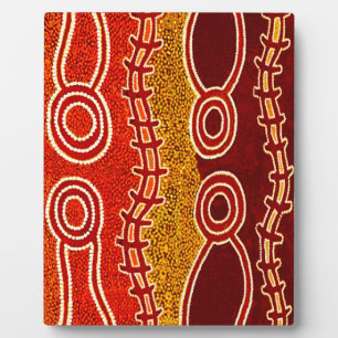 Plaque Photo Serpents autochtones.