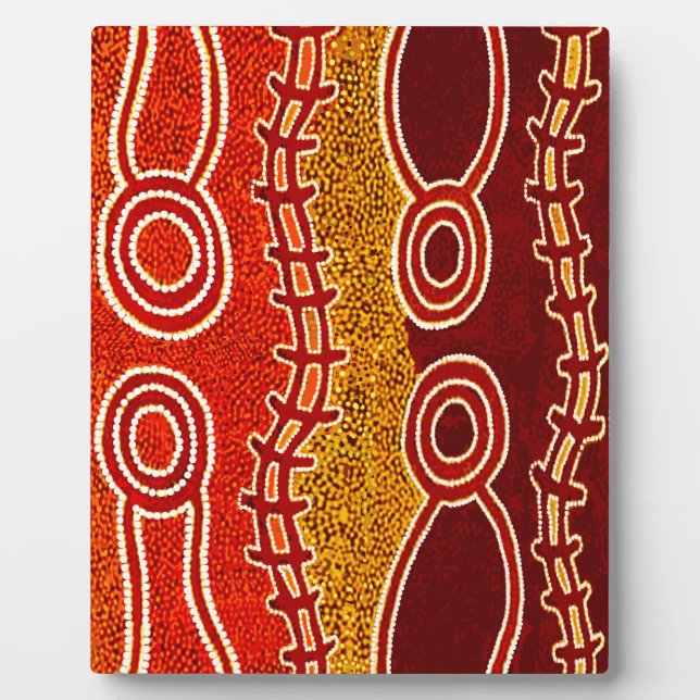 Plaque Photo Serpents autochtones. (Devant)