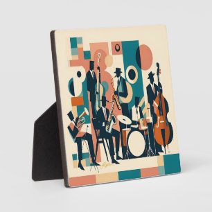 Plaque Photo Sextet de l'ère du Jazz du milieu du siècle