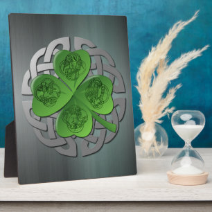 Plaque Photo Shamrock - Céltic Knot - 4 Evangélistes Poster