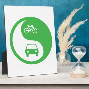 Plaque Photo Share the Road Yin Yang