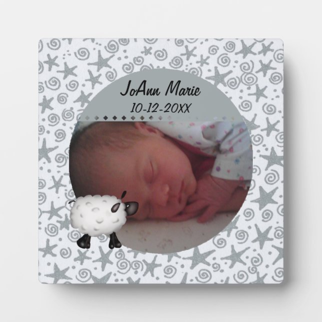 Plaque photo Sheep Baby (Devant)