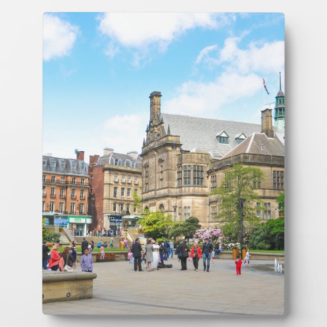 Plaque Photo Sheffield (Devant)