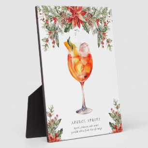 Plaque Photo Signal Noël Signature Boisson