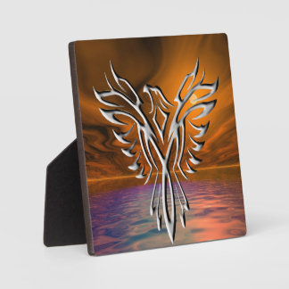 Plaque Photo Silver Eagle