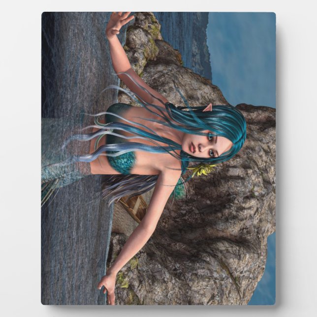 Plaque Photo Sirène ultramarine (Devant)