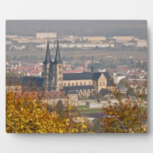 Plaque Photo Skyline de Bamberg, Allemagne