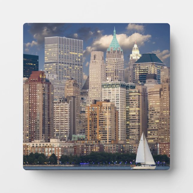 Plaque Photo Skyline de New York (Devant)
