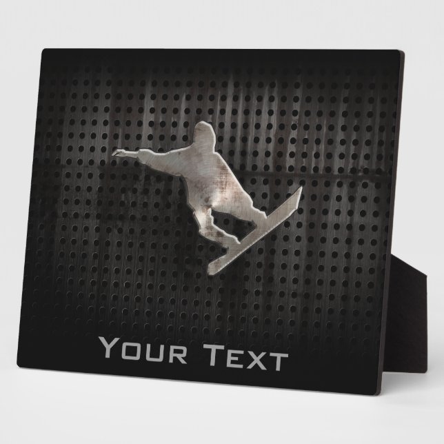 Plaque Photo Snowboarding (Côté)