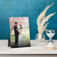 Sobre photo Mariage simple noir classique