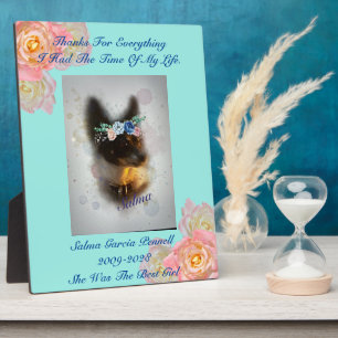 Plaque Photo Souvenez-vous de mon souvenir