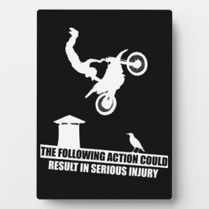 Plaque Photo Sports Vélo Dirt Motos Lover Cadeau