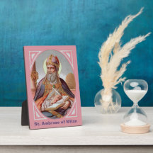 St. Ambrose de Milan (BEN 001) 5"x7"
