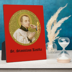 Plaque Photo St. Stanislaus (SNV 25) (Image ronde) 8"x10"