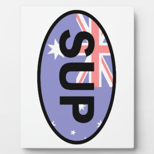 Plaque Photo Standup Paddleboard