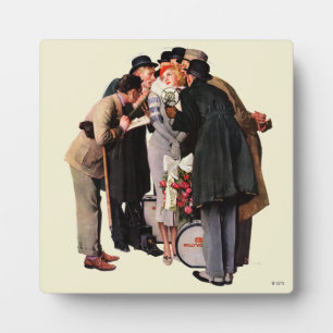 Plaque Photo Starlet Hollywood