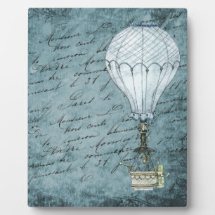 Plaque Photo Steampunk Handwriting