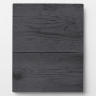 Plaque Photo Structure en bois anthracite