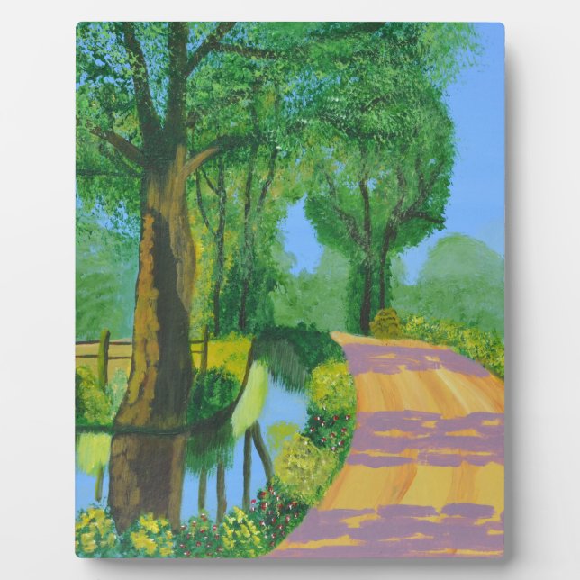 Plaque Photo Summer Path (Devant)