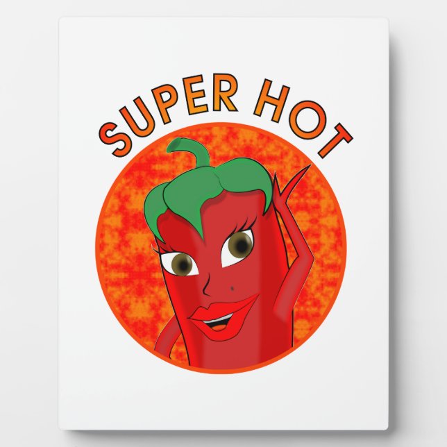 Plaque Photo Super Hot Pepper Diva (Devant)