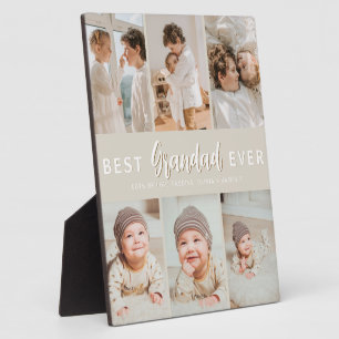 Plaque Photo Superbe Meilleur Papi de tous les temps 6 Photos