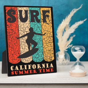Plaque Photo Surf Californie