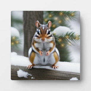 Plaque Photo Sweetie Pie Chipmunk