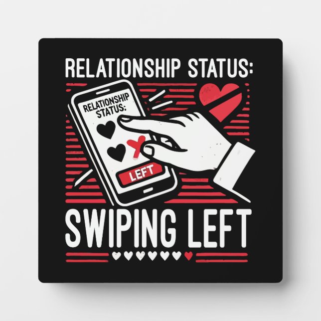 Plaque Photo Swipe Lift, Journée de sensibilisation, Anti-Valen (Devant)