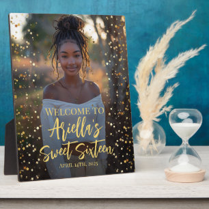 Plaque Photo Symbole de bienvenue moderne 16 partie douce