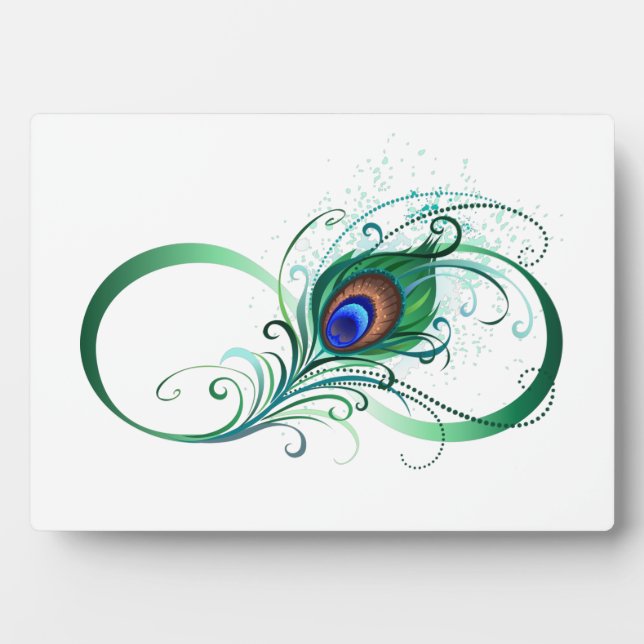 Plaque Photo Symbole de l'Infinity (Devant)