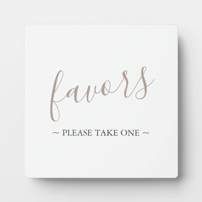 Plaque Photo Symbole moderne des faveurs de mariage (Devant)