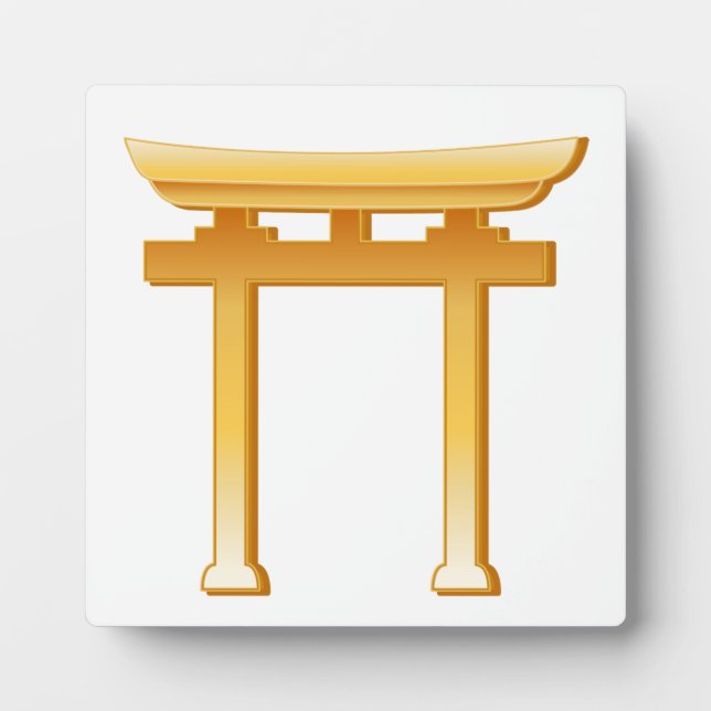 Plaque Photo Symbole shinto (Devant)
