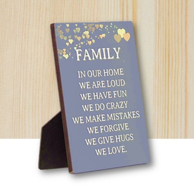 Plaque Photo Table de déco Family Love Home (Créateur téléchargé)
