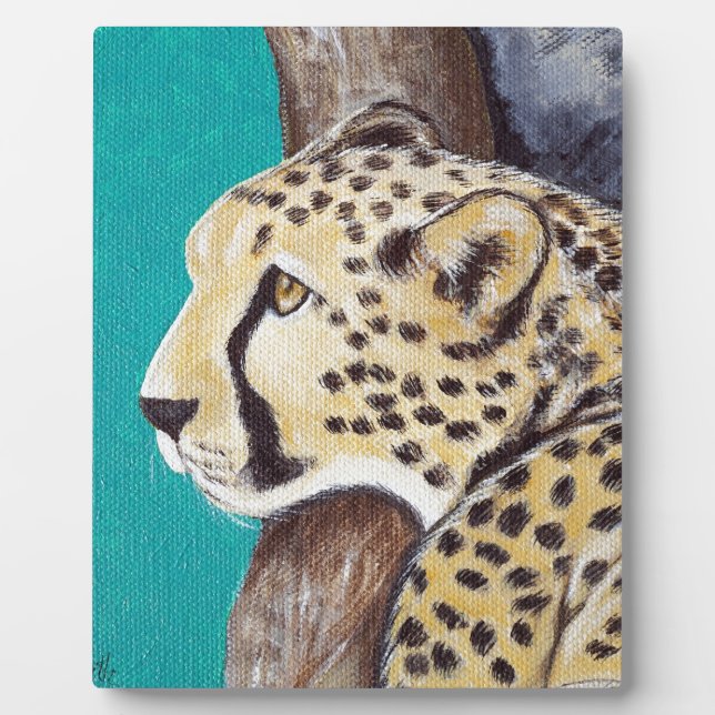 Plaque Photo Tableau Cheetah (Devant)