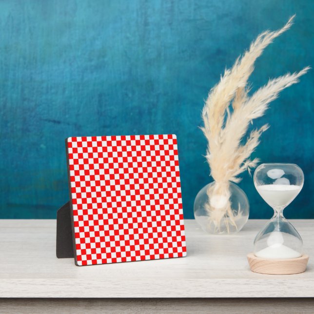 Plaque Photo Tableau de bord classique rouge et blanc par STayl (Insitu)