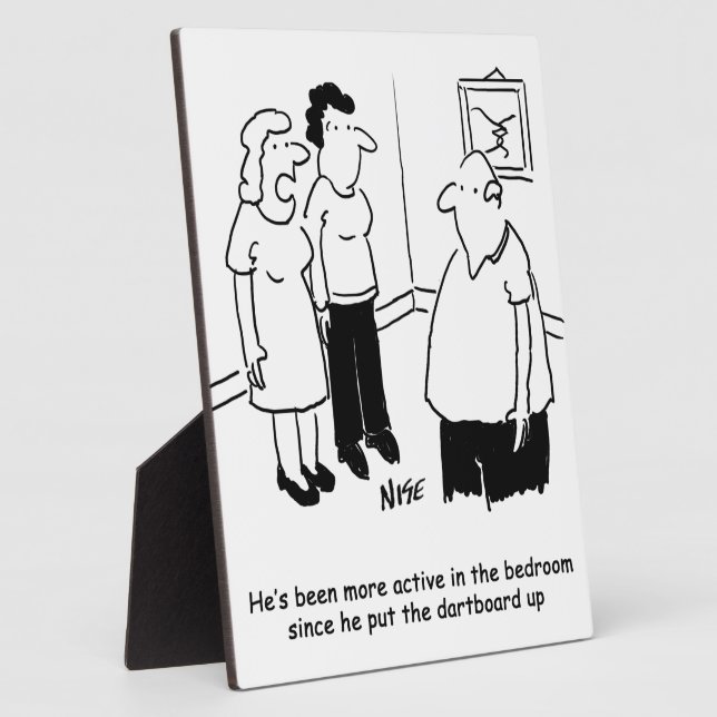 Plaque Photo Tableau noir dans la chambre. Drôle dessin (Côté)