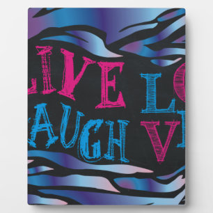Plaque Photo Tableau noir Zebra cassé
