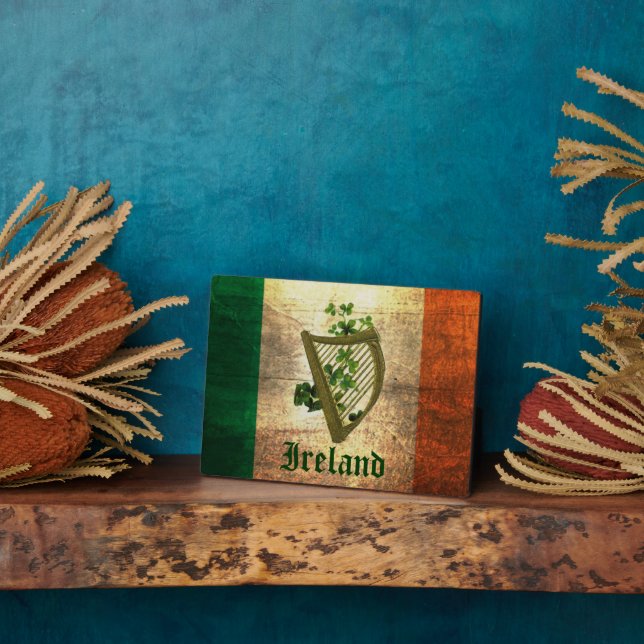 Plaque Photo Tablet PC Irlande (Côté)