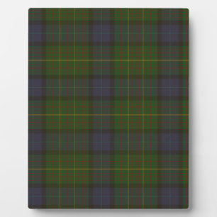 Plaque Photo tartan californien