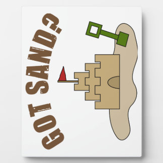 Plaque Photo T'As Du Sable ?